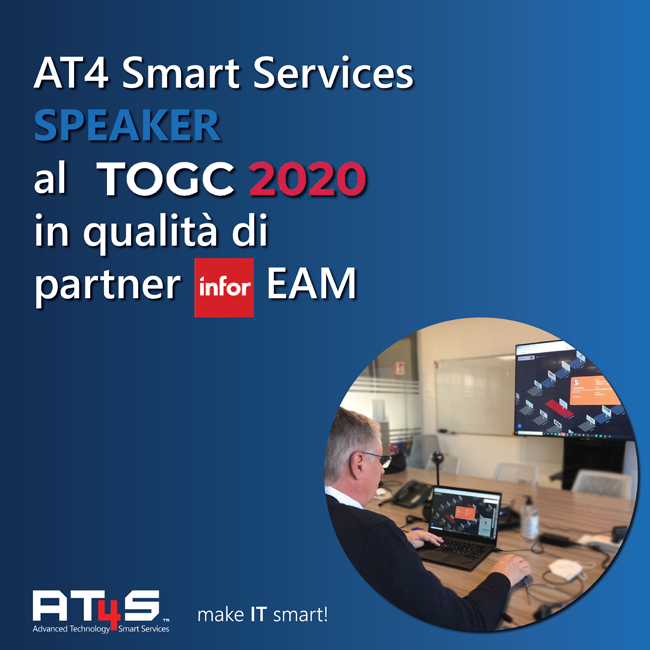 AT4 Smart Services speaker a TOGC 2020