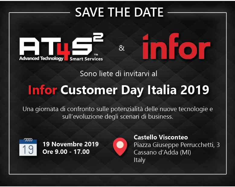 Infor Customer Day Italy 2019